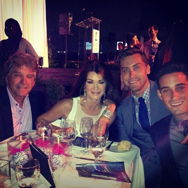 Lisa Vanderpump, Lance Bass, Instagram Lisa Vanderpump, Lance Bass, Instagram
